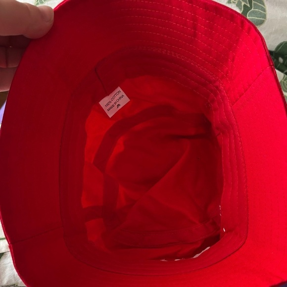 Red “I’m a Vibe” Bucket Hat